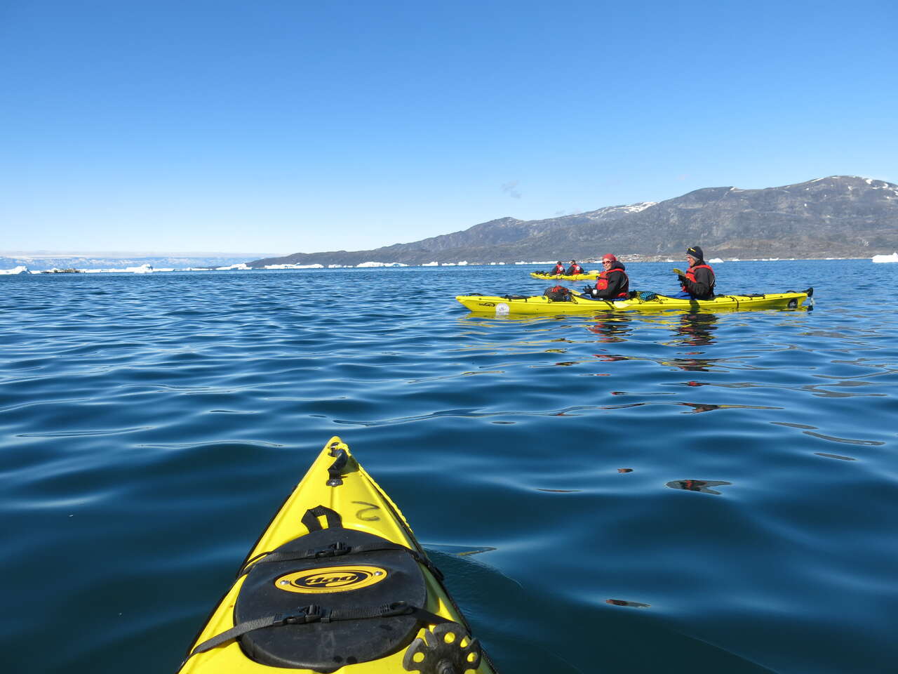 Kayak au Groenland