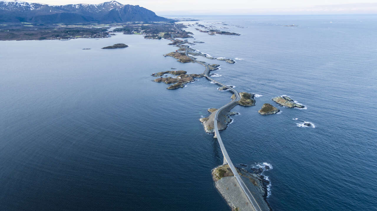 La mythique route de l'Atlantique