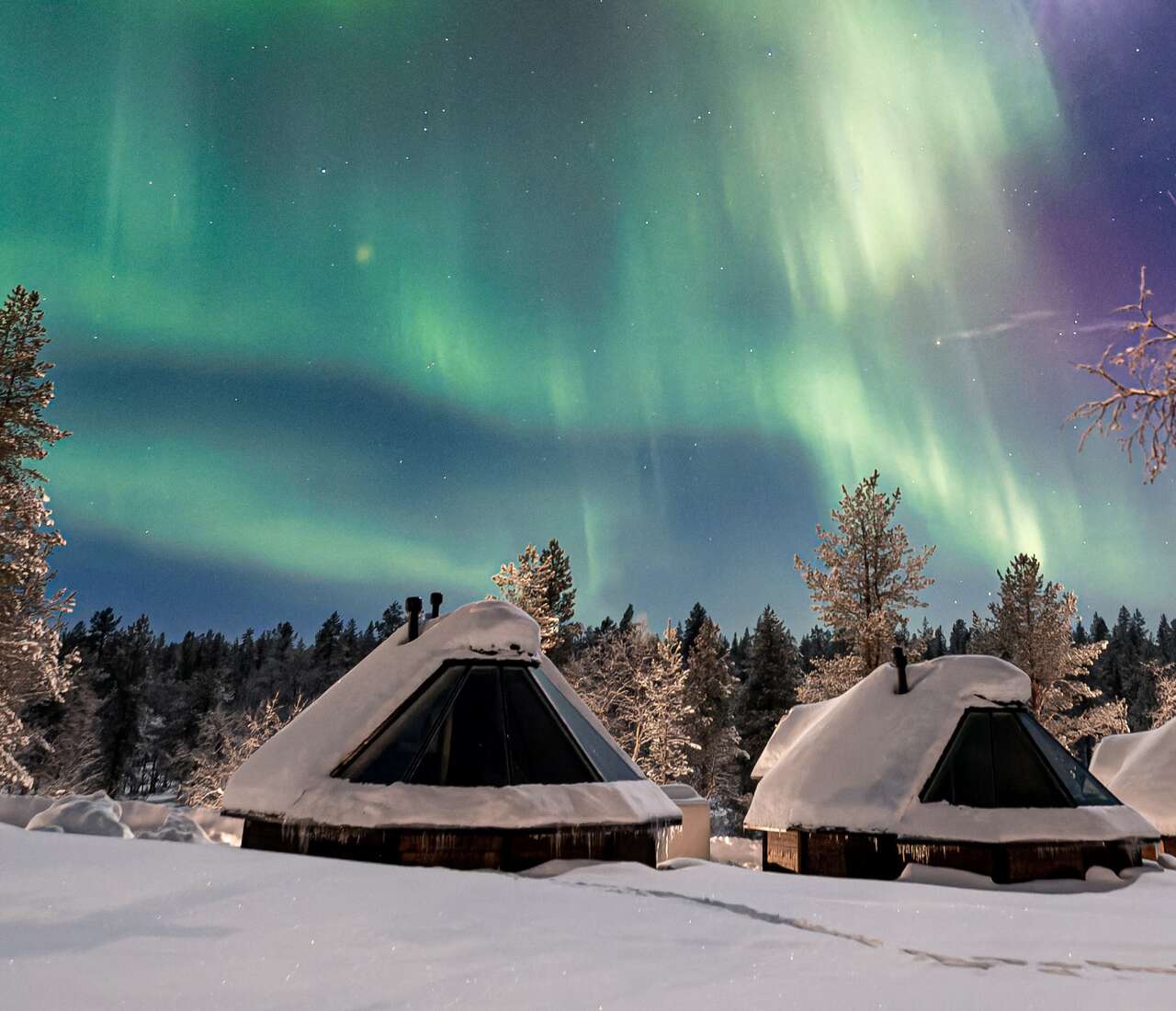Les Aurora Cabins de Nellim