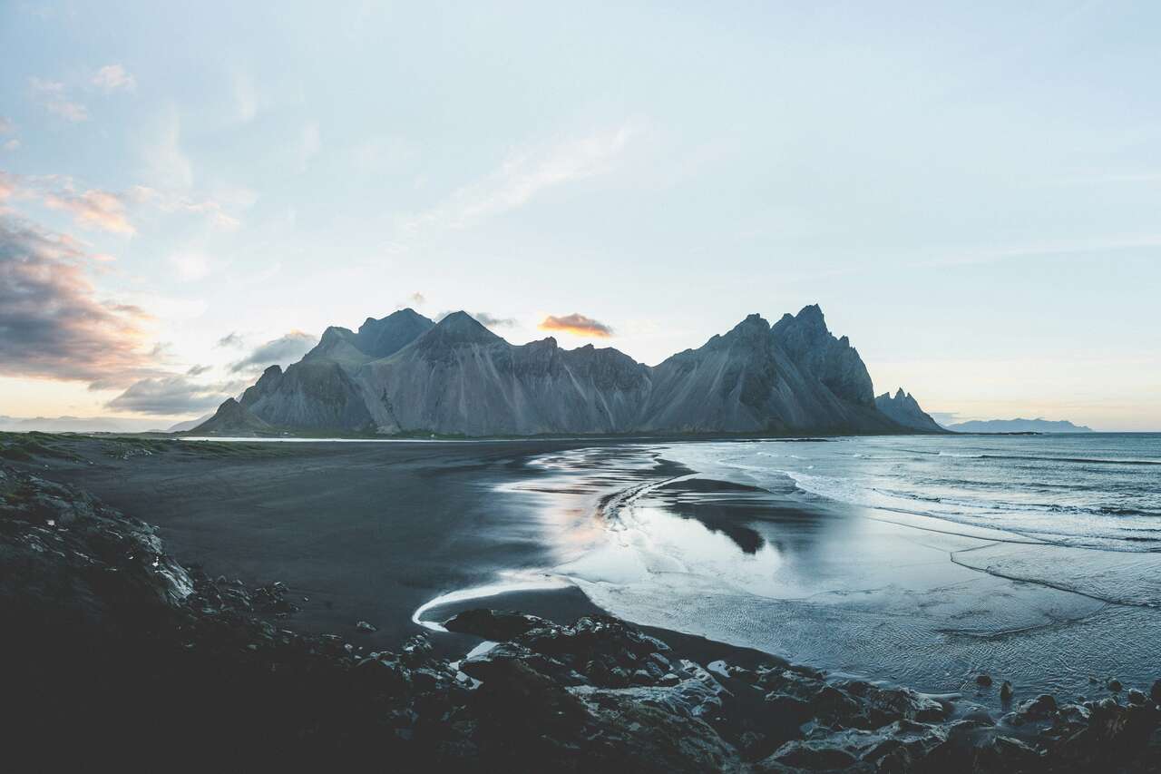 Les belles montagnes de Vestrahorn