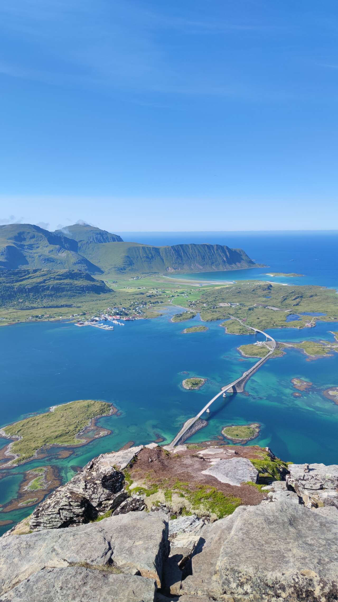 Les mythiques ponts de Fredvang dans les Lofoten