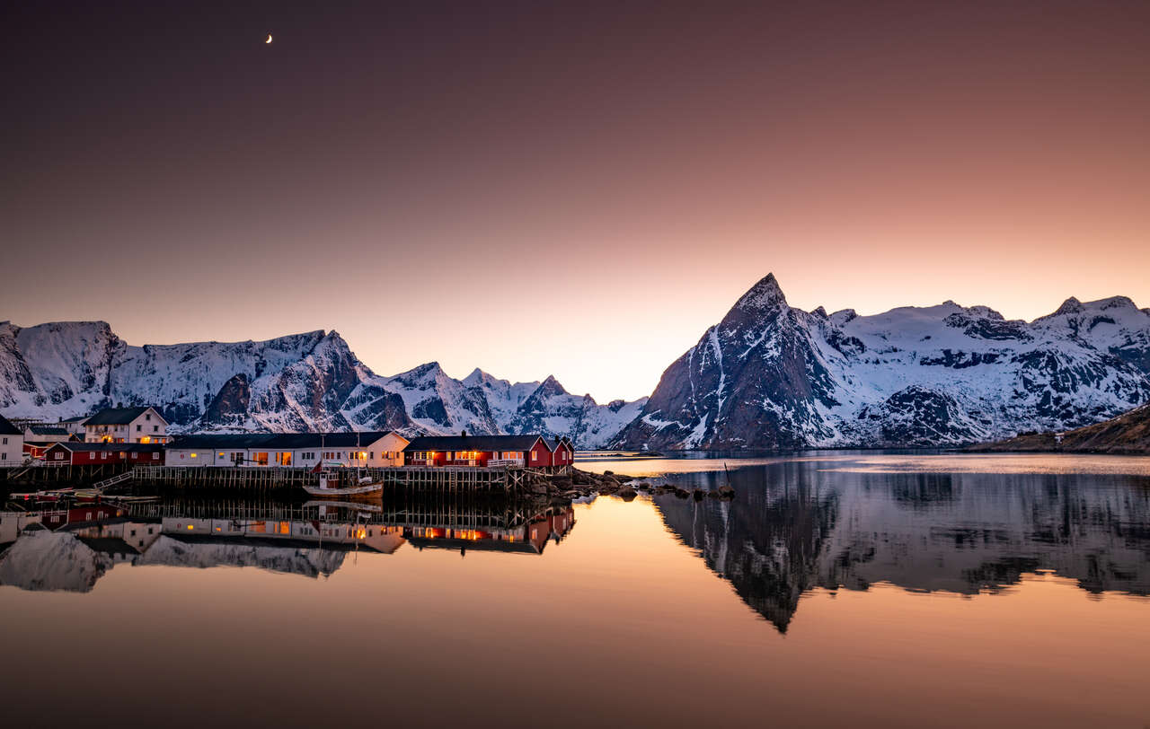 Les rorbuer d'Eliassen aux Lofoten