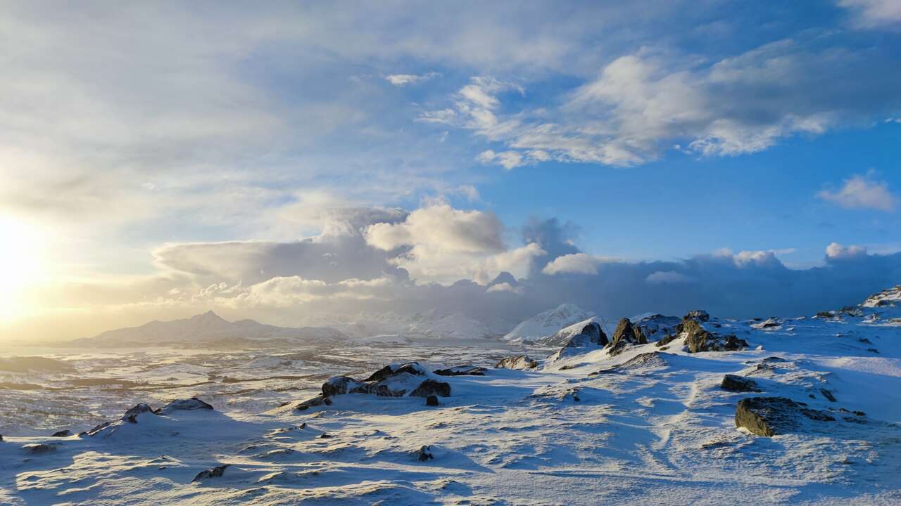 Norvège Hiver Senja Ski randonnée