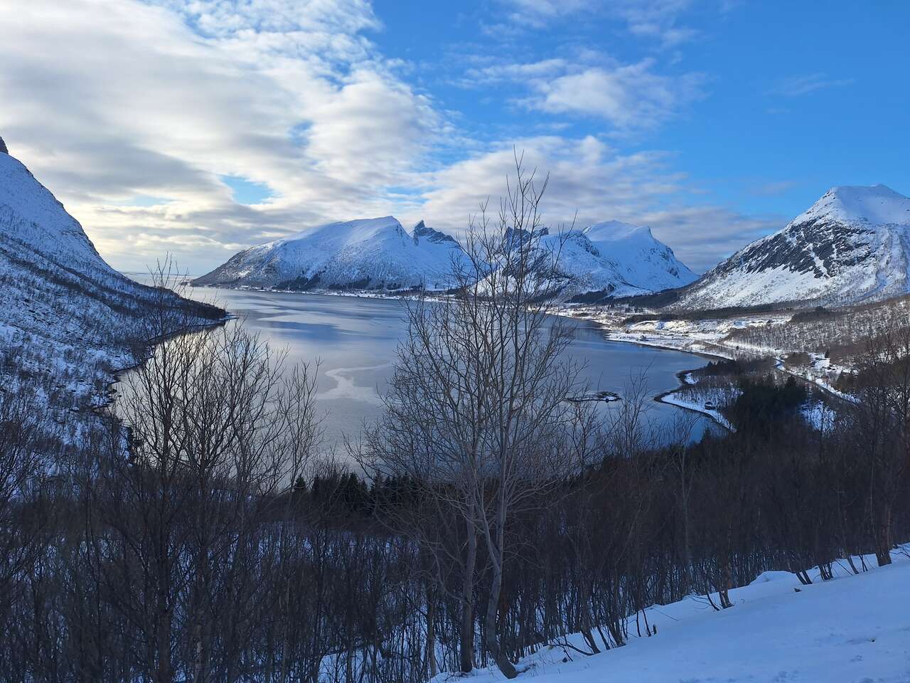 Norvège Hiver Senja Ski randonnée