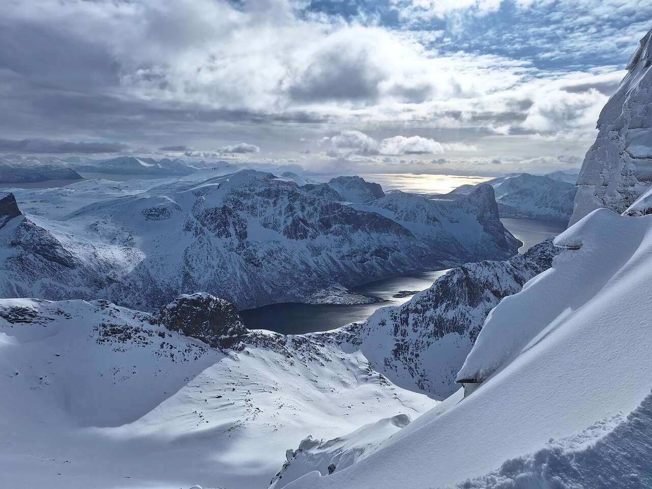 Norvège Hiver Senja Ski
