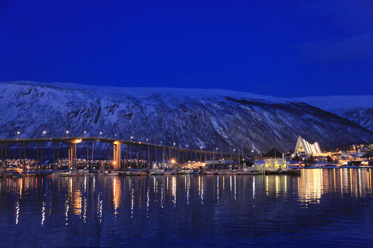 Nuit polaire à Tromso