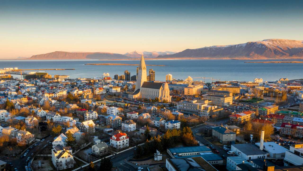 Panorama de Reykjavik