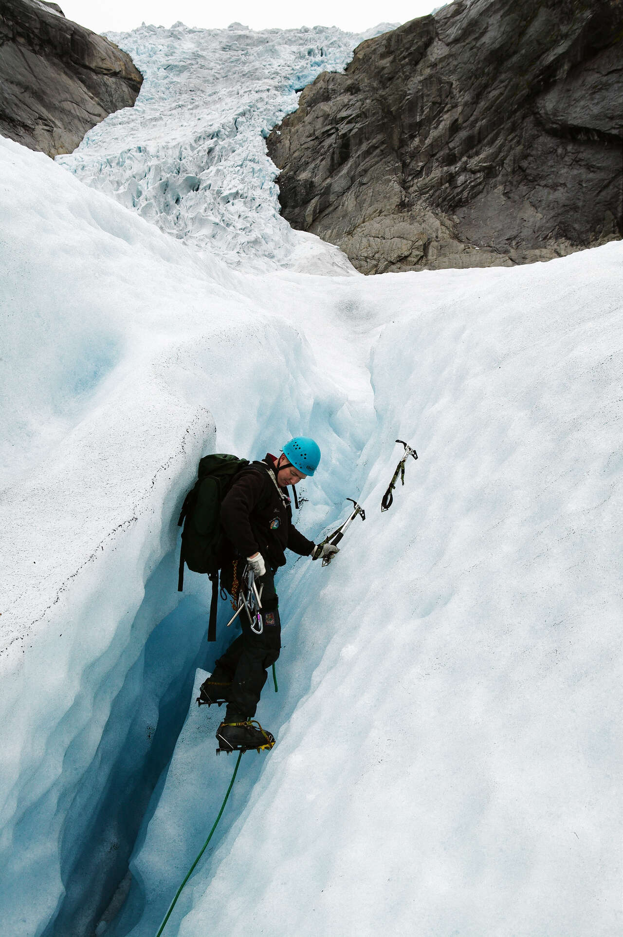 Randonnée glaciaire sur le Briksdalsbreen
