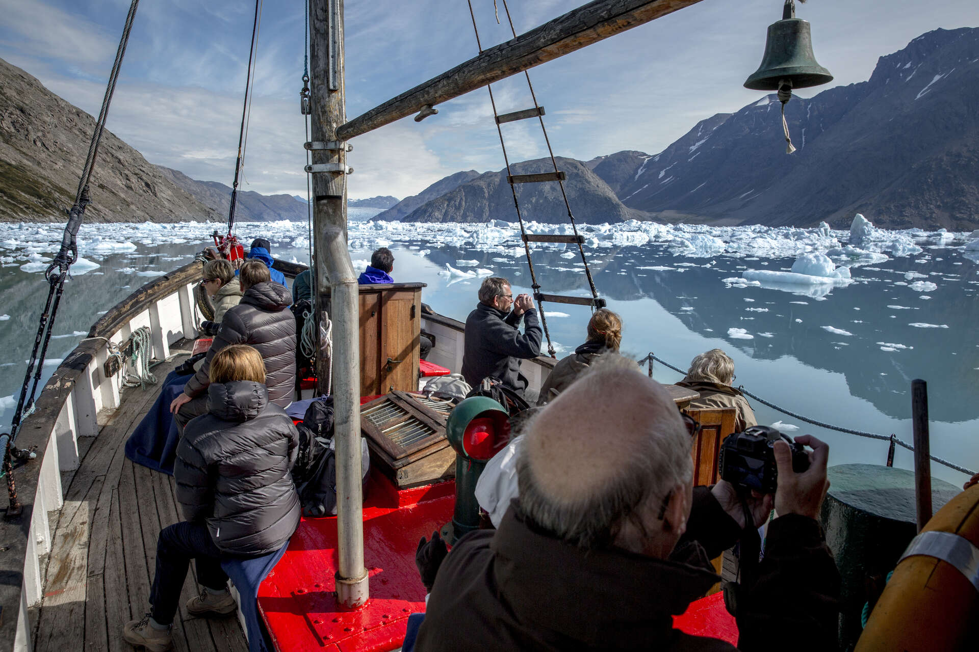 Excursion en bateau vers le fjord de glace de Qooroq