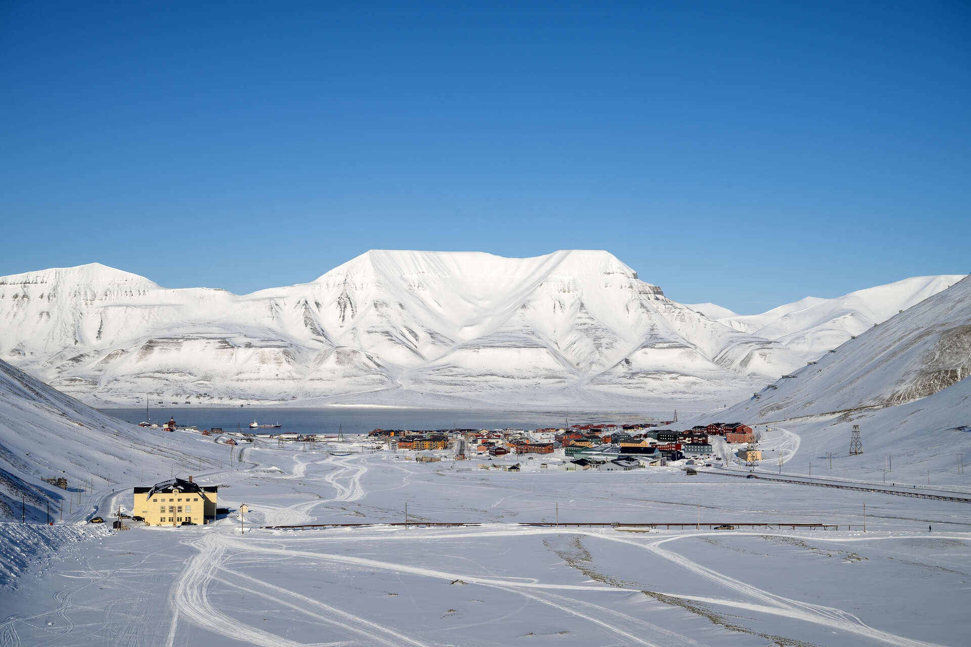Longyearbyen en hiver