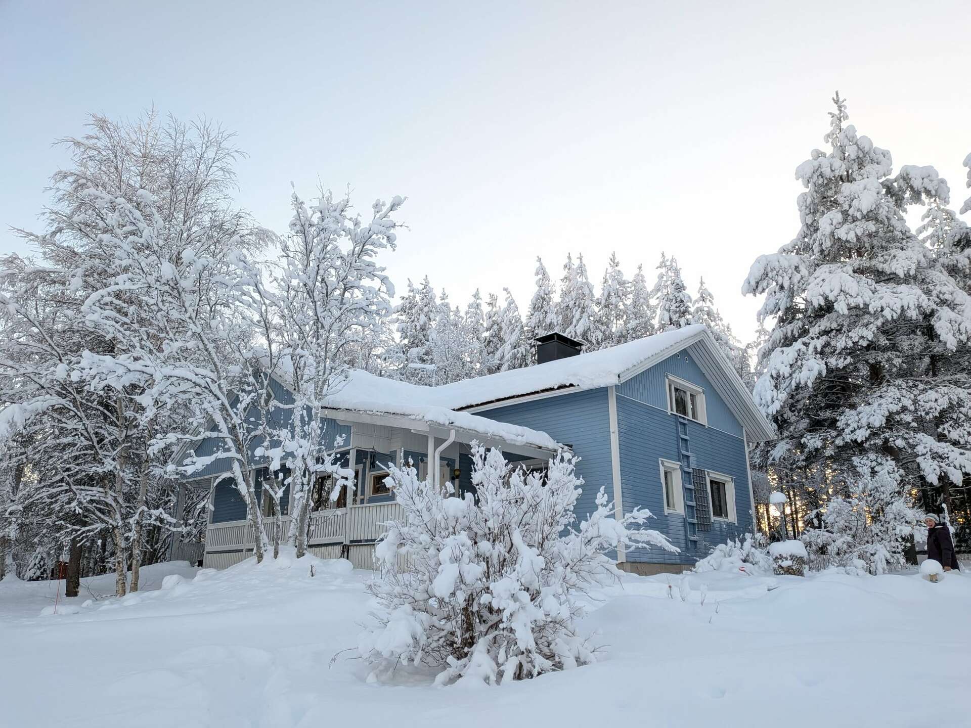 Maison traditionnelle en bois, Laponie