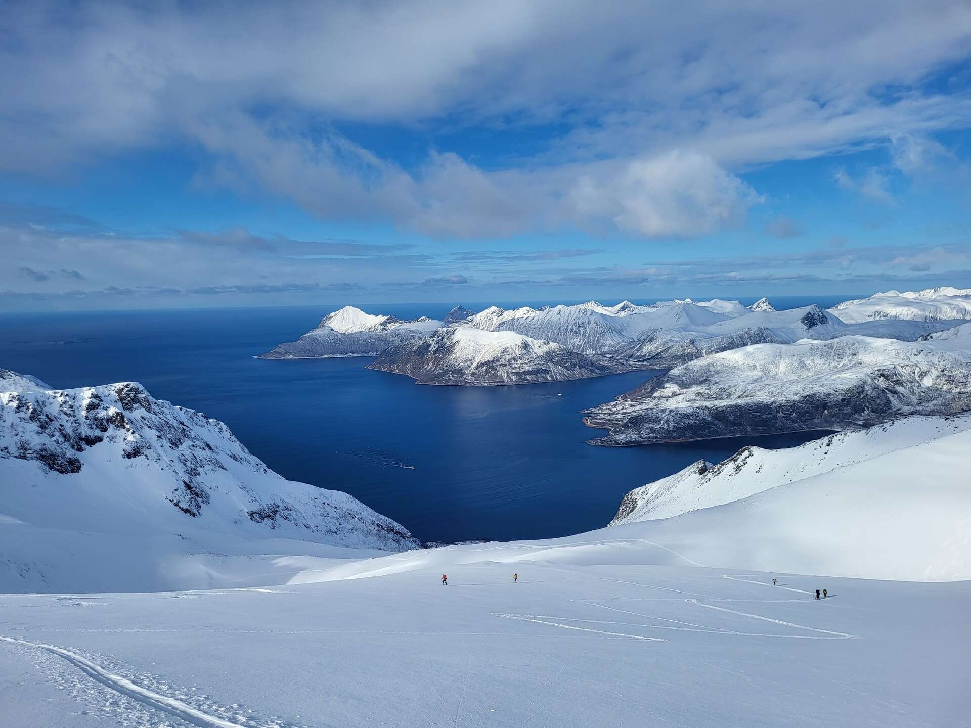 Ski Norvège Senja Hiver